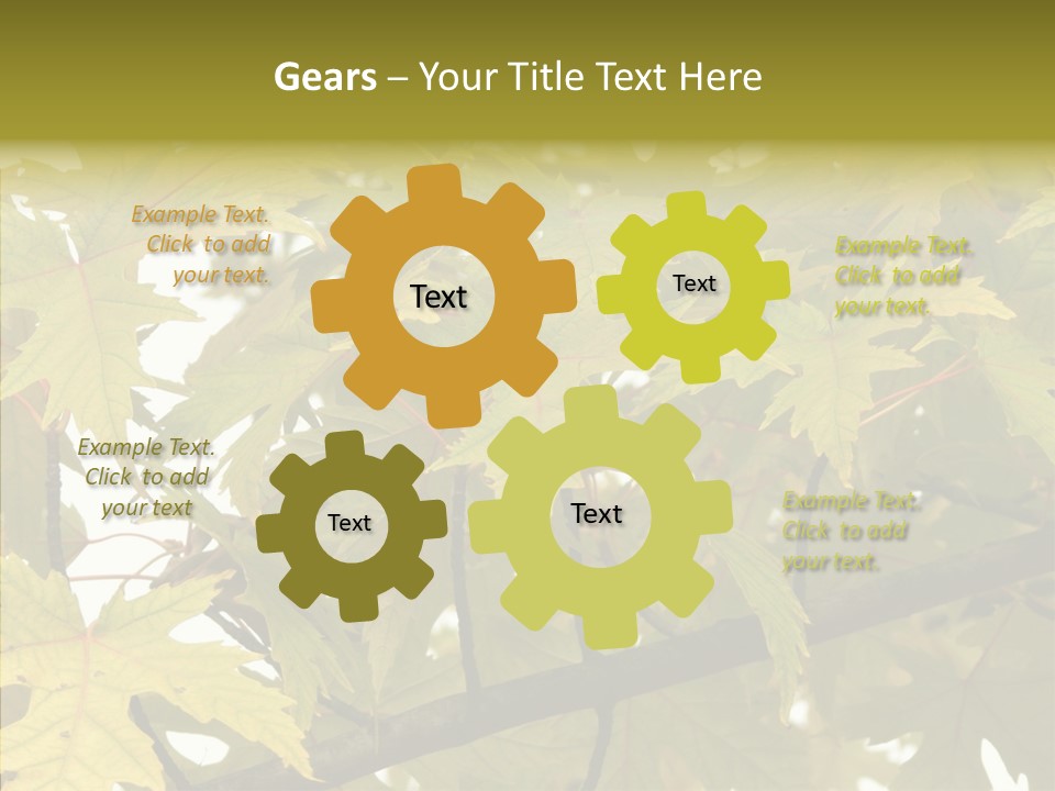 Surprise Season Red PowerPoint Template