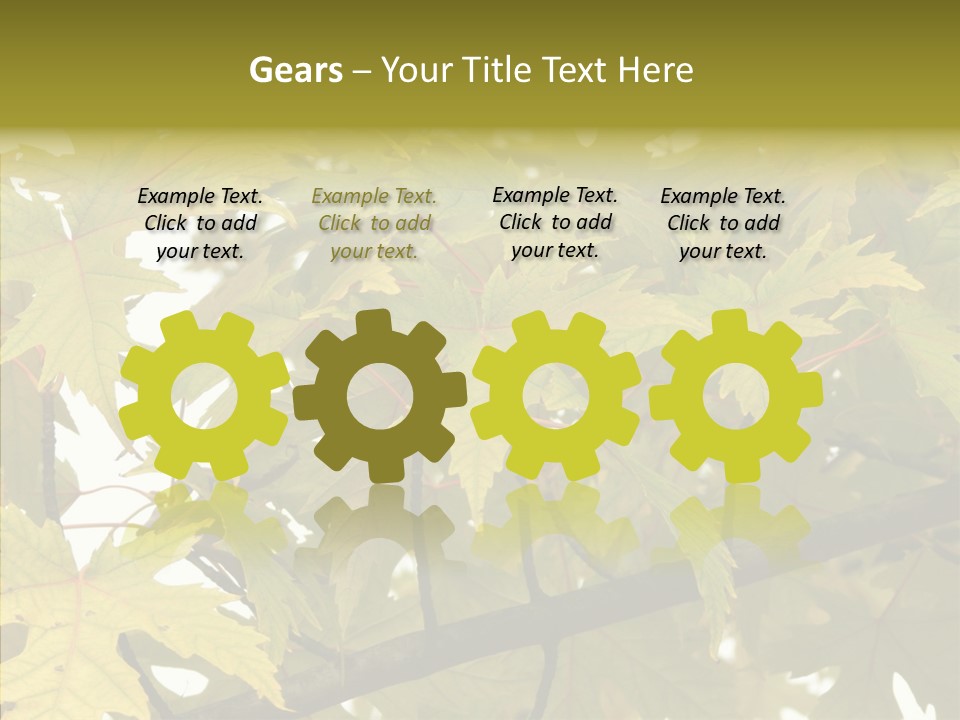 Surprise Season Red PowerPoint Template