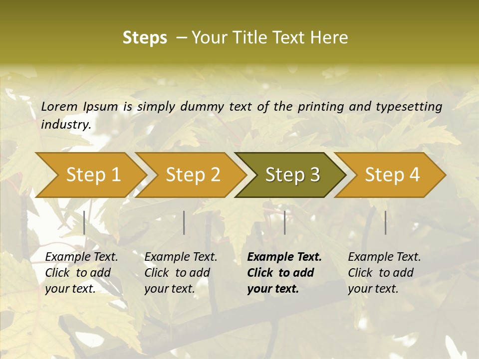 Surprise Season Red PowerPoint Template