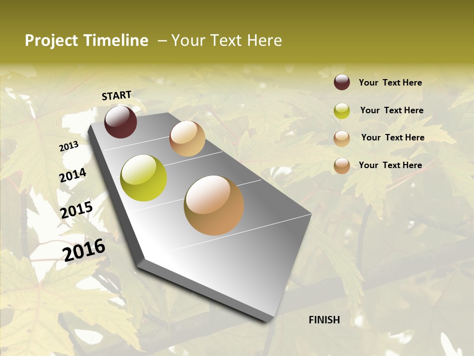 Surprise Season Red PowerPoint Template