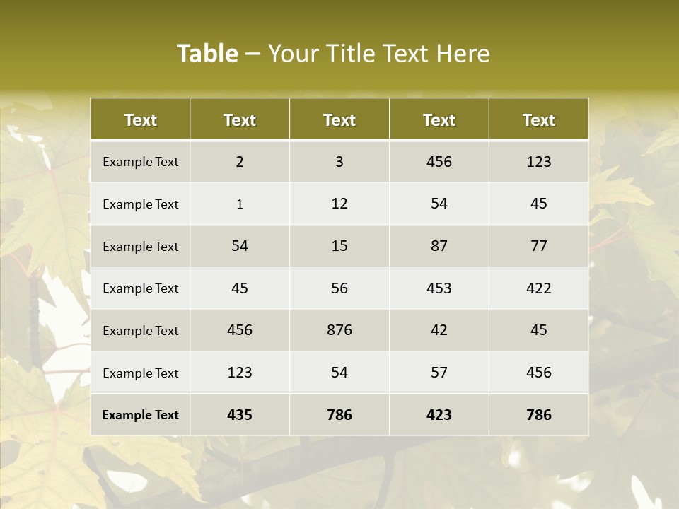 Surprise Season Red PowerPoint Template