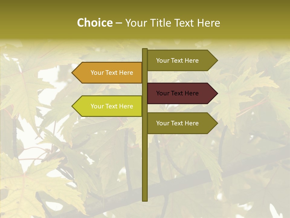 Surprise Season Red PowerPoint Template