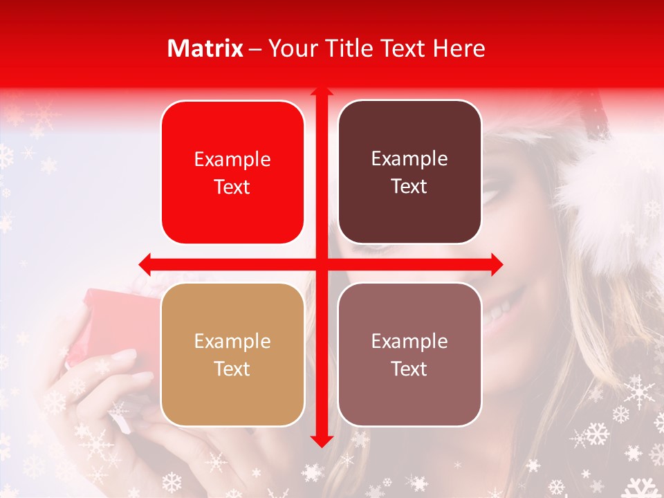 Surprise Season Red PowerPoint Template