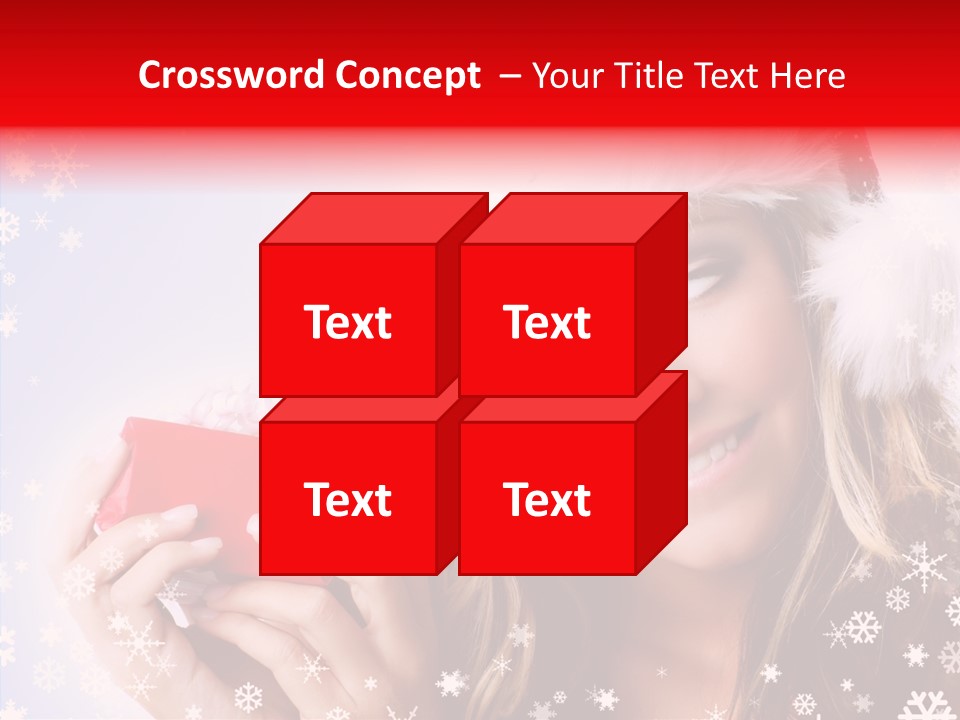 Surprise Season Red PowerPoint Template