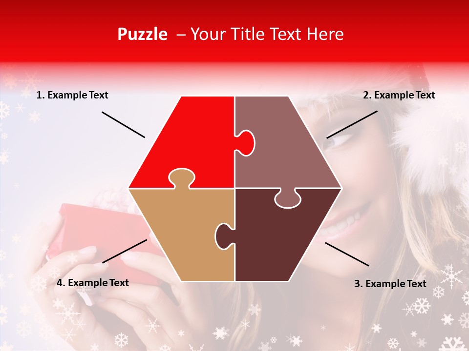 Surprise Season Red PowerPoint Template