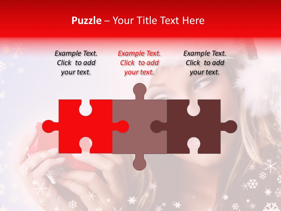 Surprise Season Red PowerPoint Template