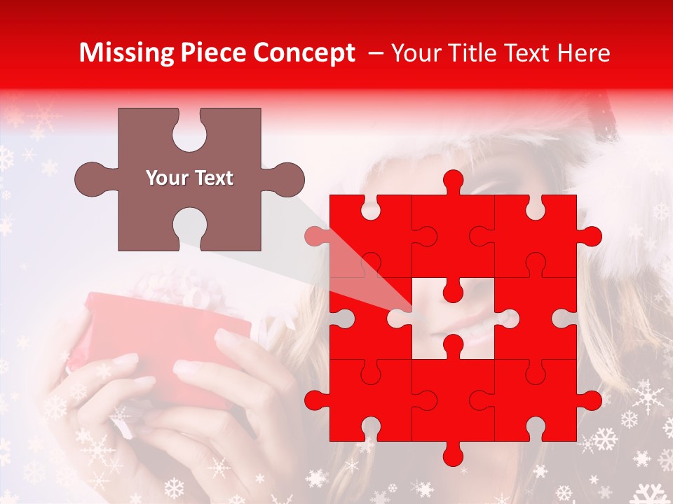 Surprise Season Red PowerPoint Template