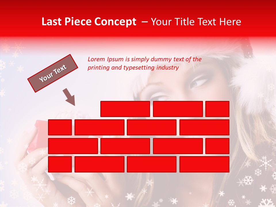 Surprise Season Red PowerPoint Template