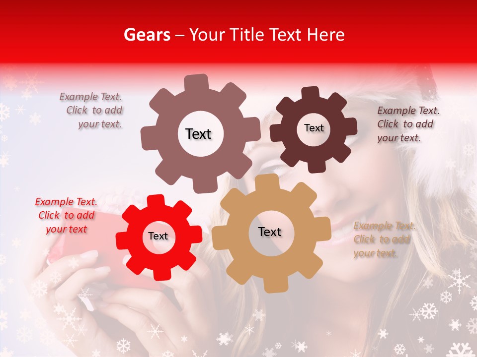 Surprise Season Red PowerPoint Template