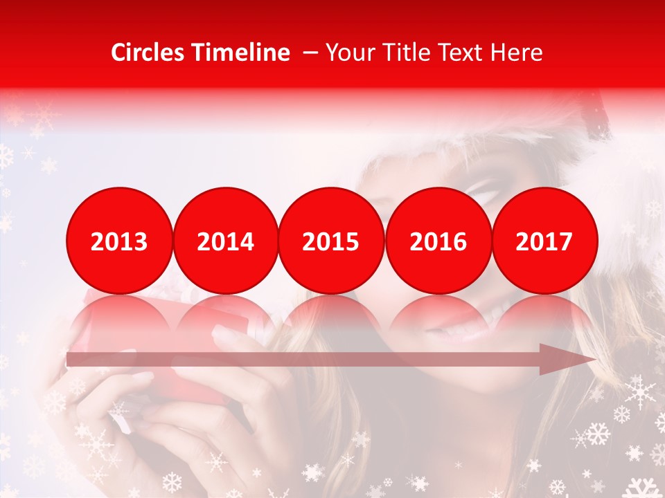 Surprise Season Red PowerPoint Template