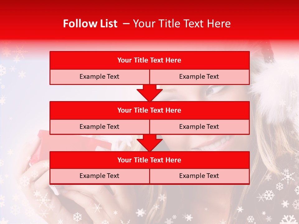 Surprise Season Red PowerPoint Template