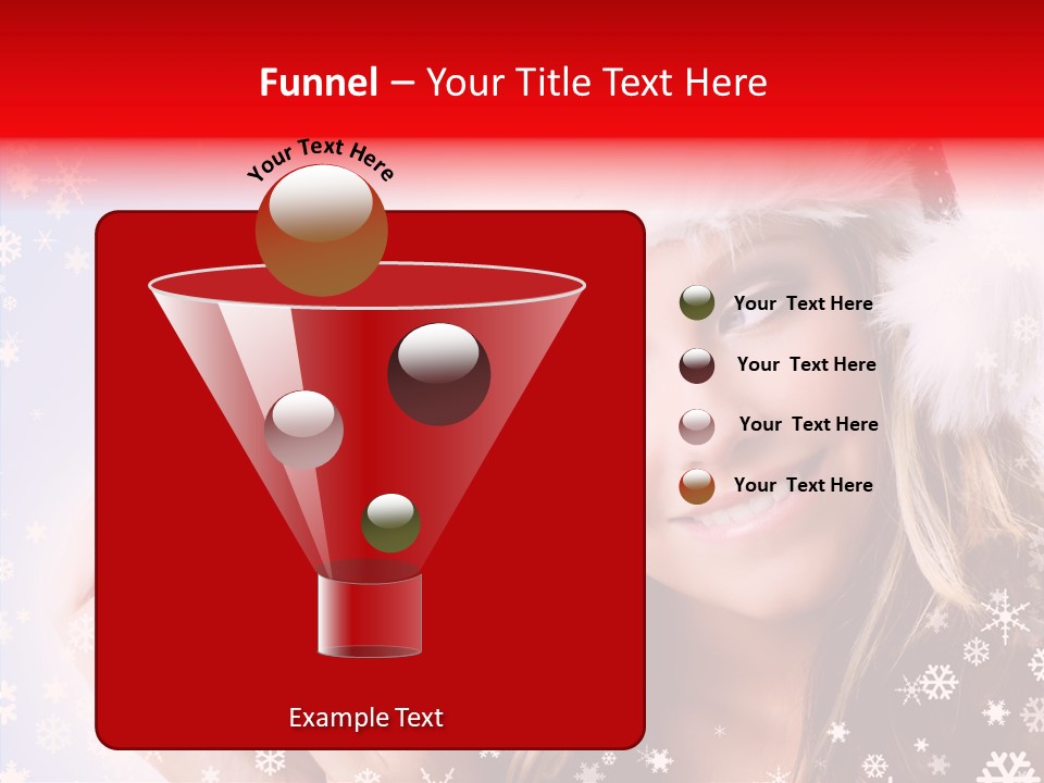 Surprise Season Red PowerPoint Template