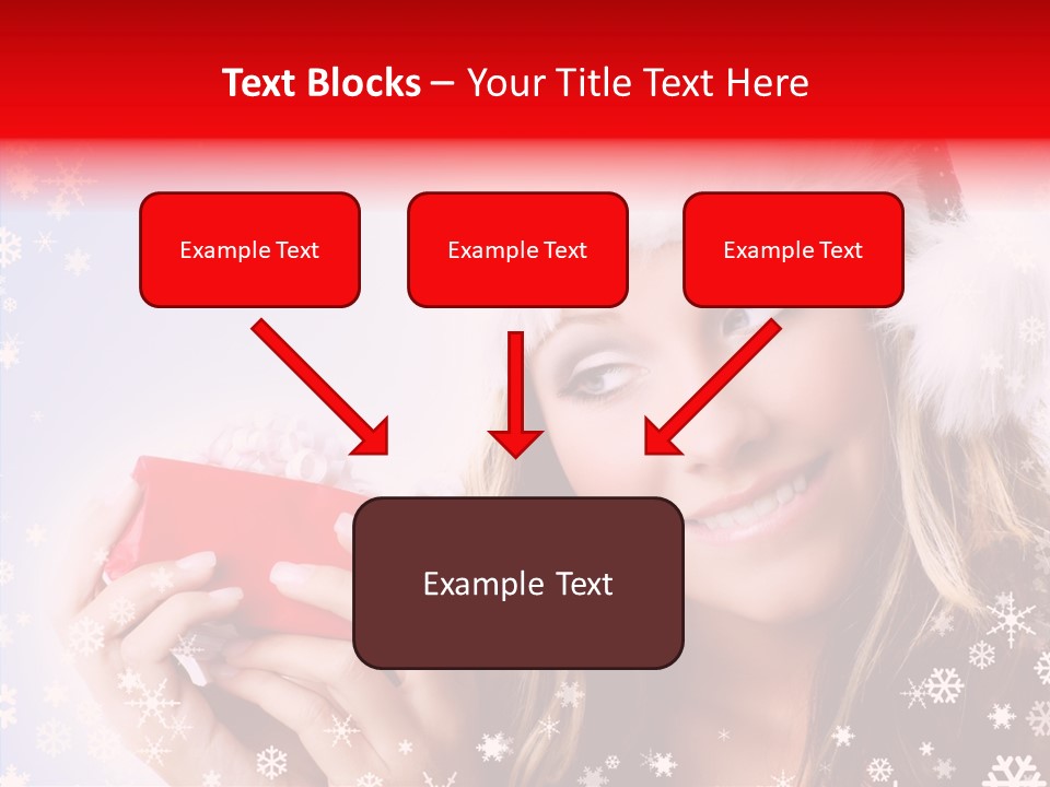 Surprise Season Red PowerPoint Template