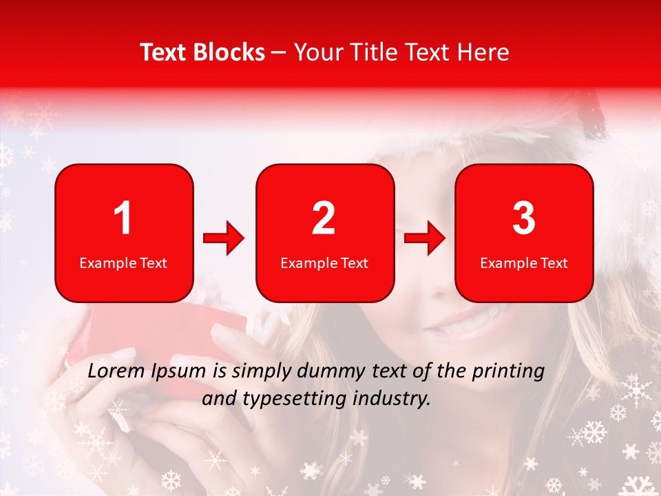 Surprise Season Red PowerPoint Template