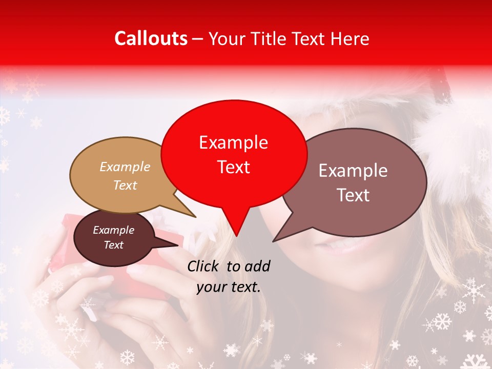 Surprise Season Red PowerPoint Template