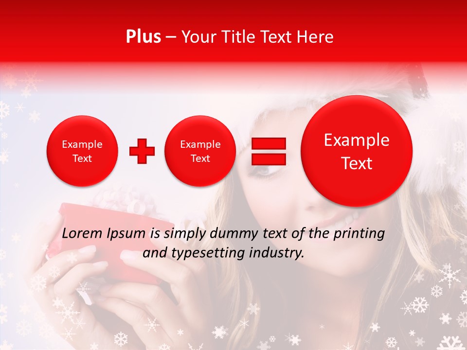 Surprise Season Red PowerPoint Template