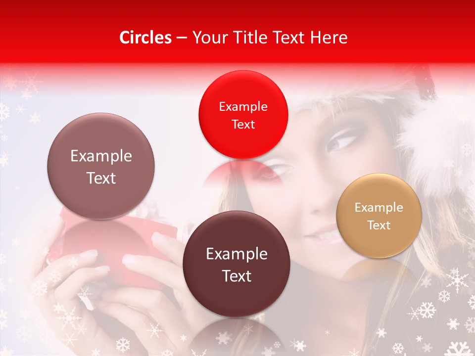 Surprise Season Red PowerPoint Template