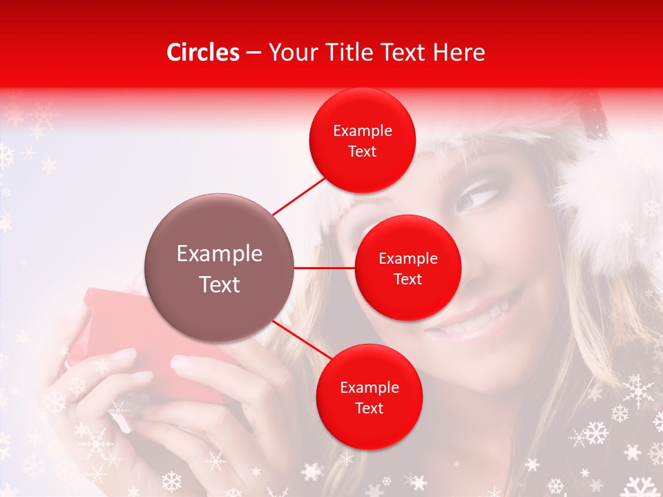 Surprise Season Red PowerPoint Template