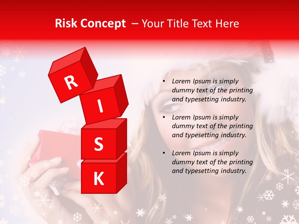 Surprise Season Red PowerPoint Template