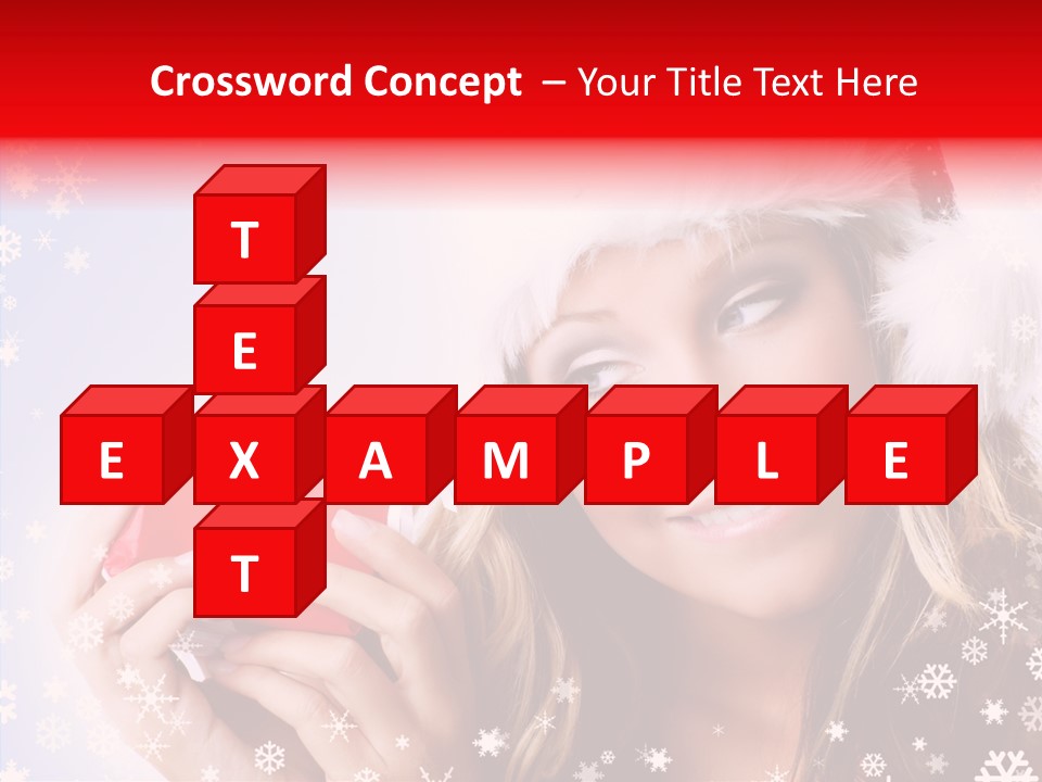 Surprise Season Red PowerPoint Template