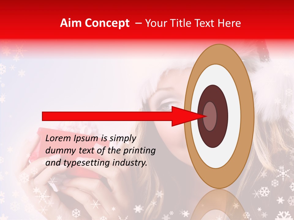 Surprise Season Red PowerPoint Template