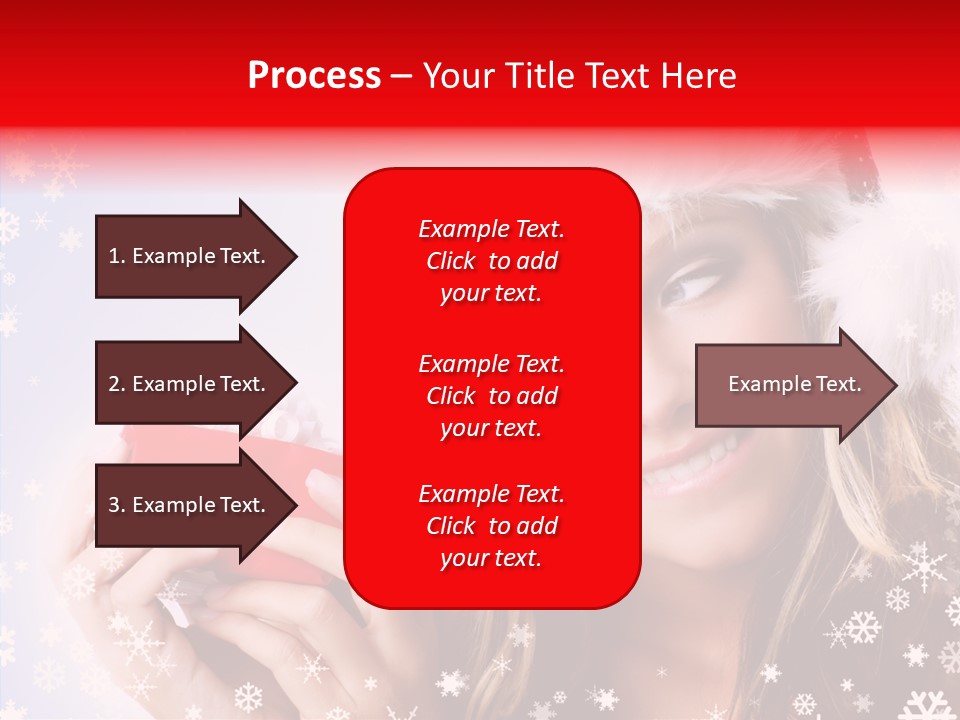 Surprise Season Red PowerPoint Template