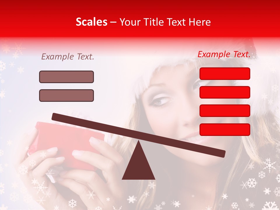 Surprise Season Red PowerPoint Template