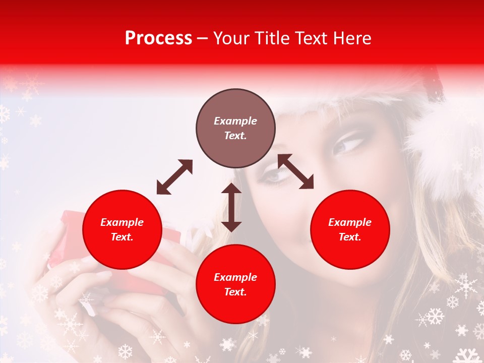 Surprise Season Red PowerPoint Template