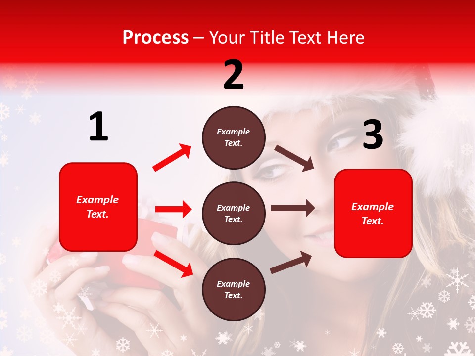 Surprise Season Red PowerPoint Template