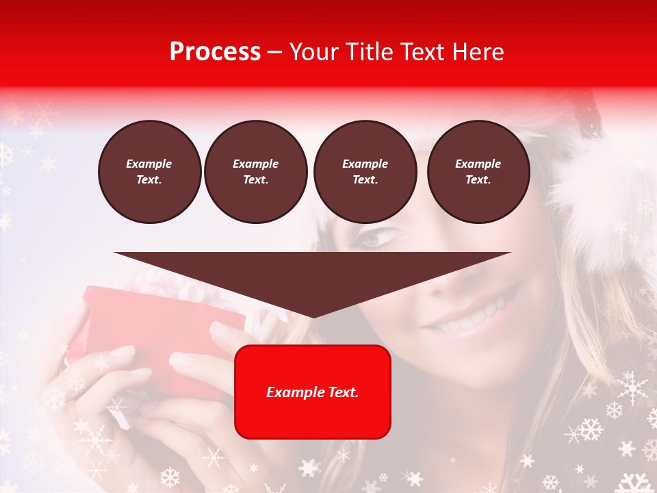 Surprise Season Red PowerPoint Template