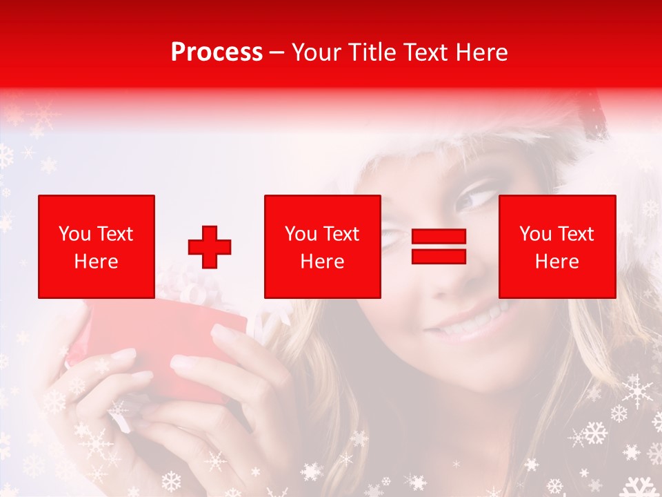 Surprise Season Red PowerPoint Template