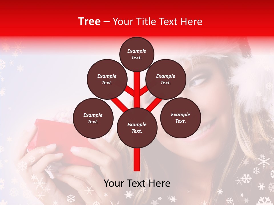 Surprise Season Red PowerPoint Template
