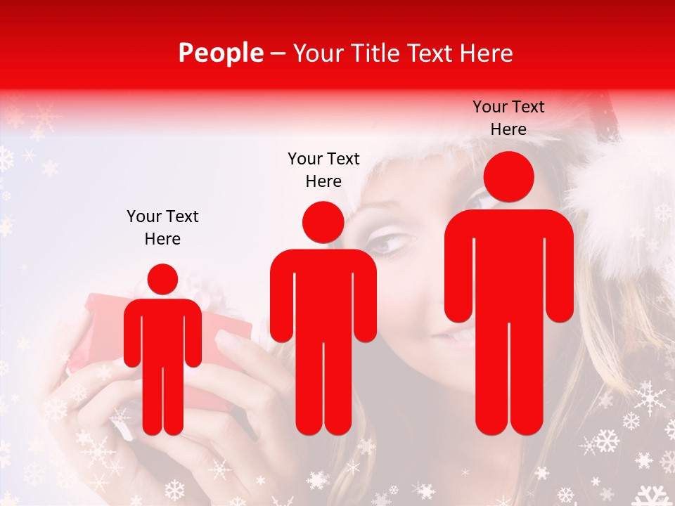 Surprise Season Red PowerPoint Template