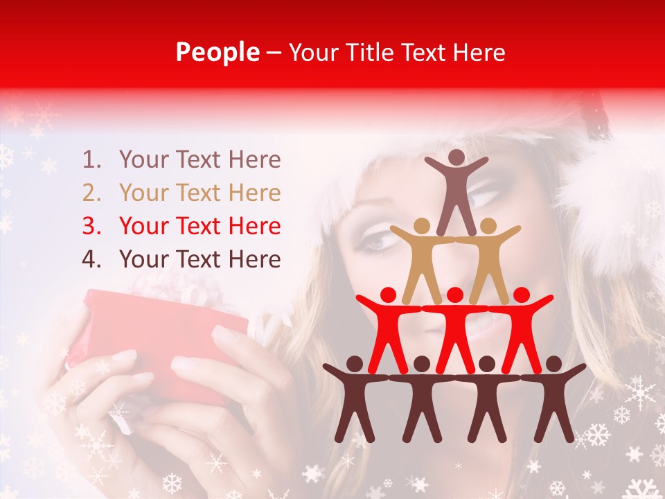 Surprise Season Red PowerPoint Template