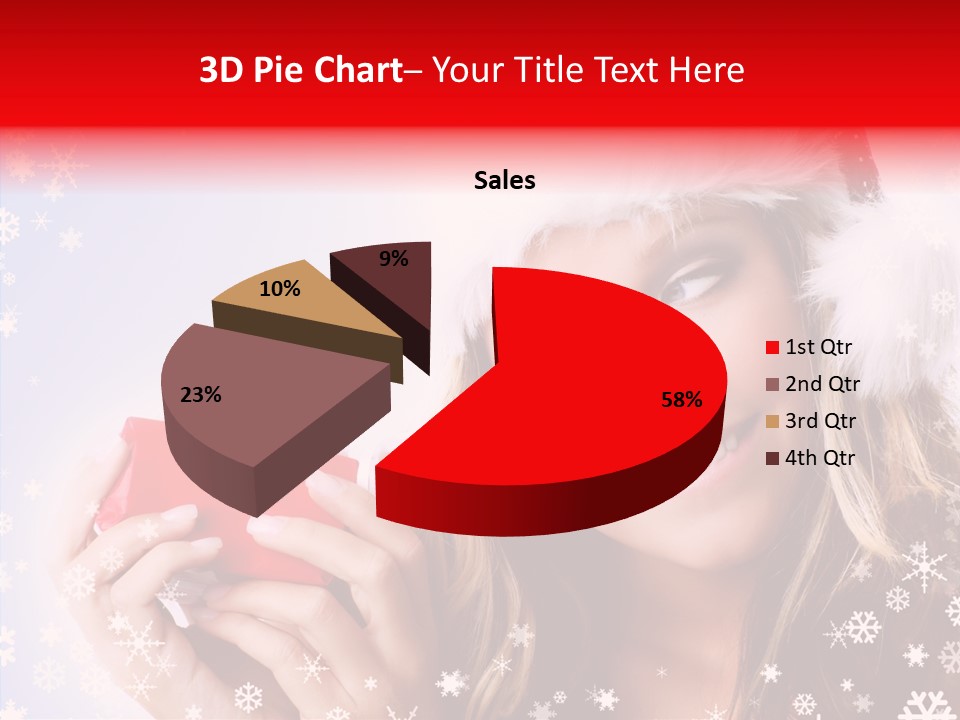 Surprise Season Red PowerPoint Template