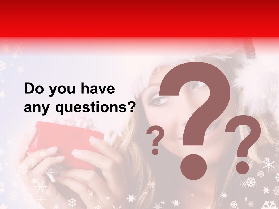 Surprise Season Red PowerPoint Template