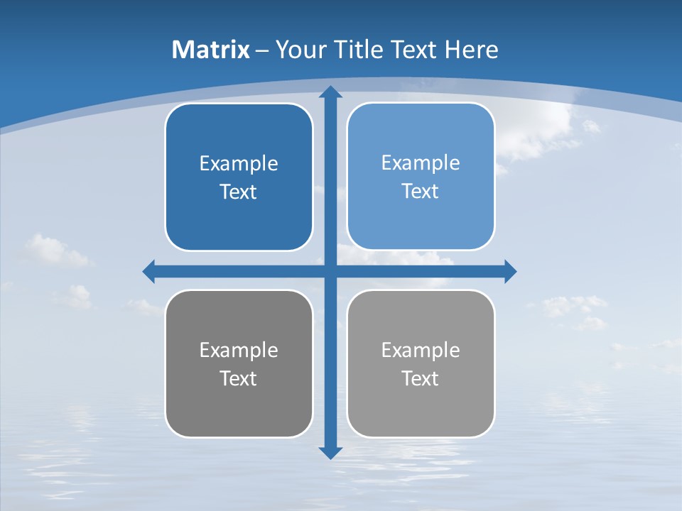 Beach Scenics Weather PowerPoint Template