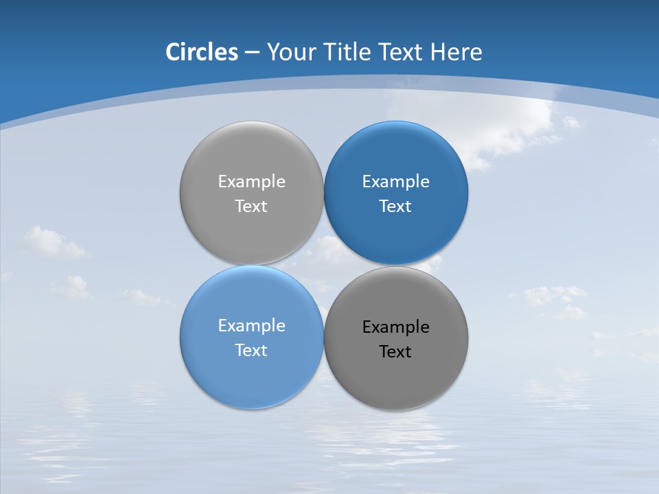 Beach Scenics Weather PowerPoint Template