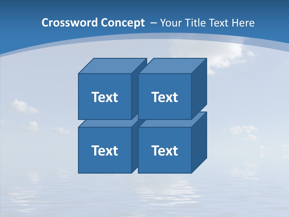Beach Scenics Weather PowerPoint Template
