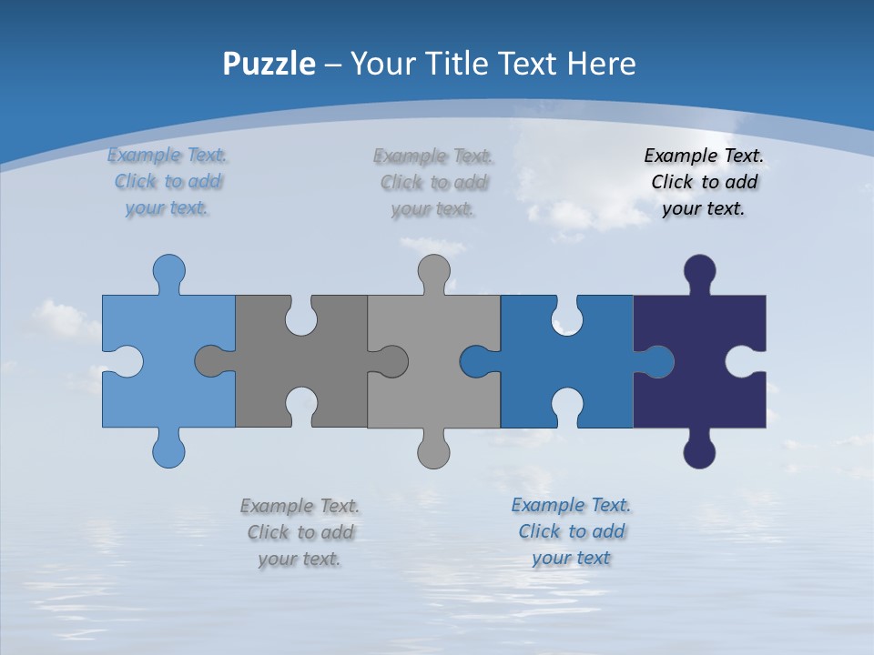 Beach Scenics Weather PowerPoint Template