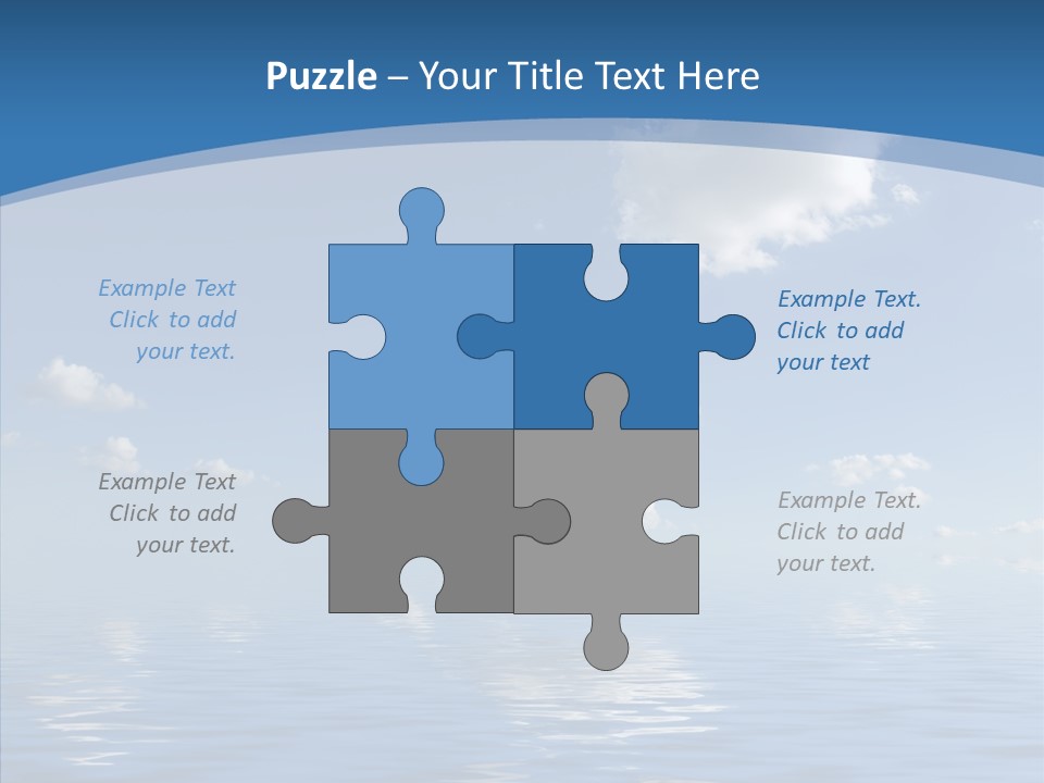 Beach Scenics Weather PowerPoint Template