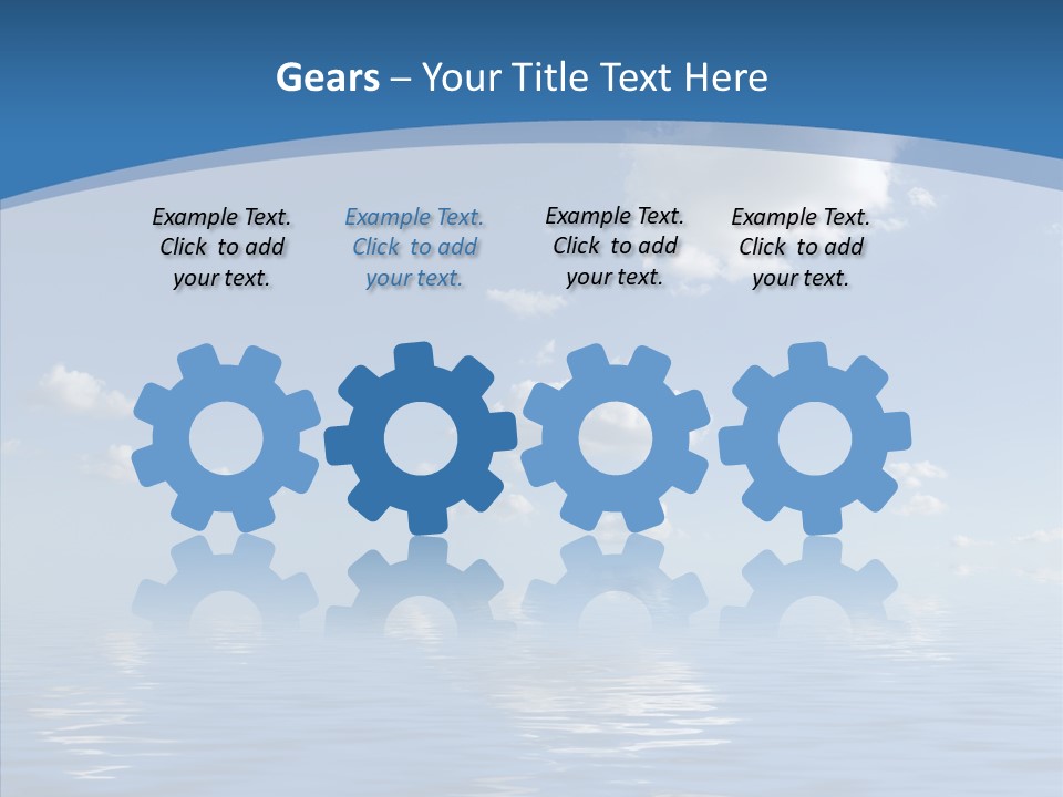 Beach Scenics Weather PowerPoint Template