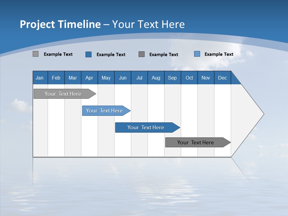 Beach Scenics Weather PowerPoint Template