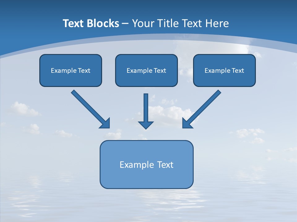 Beach Scenics Weather PowerPoint Template