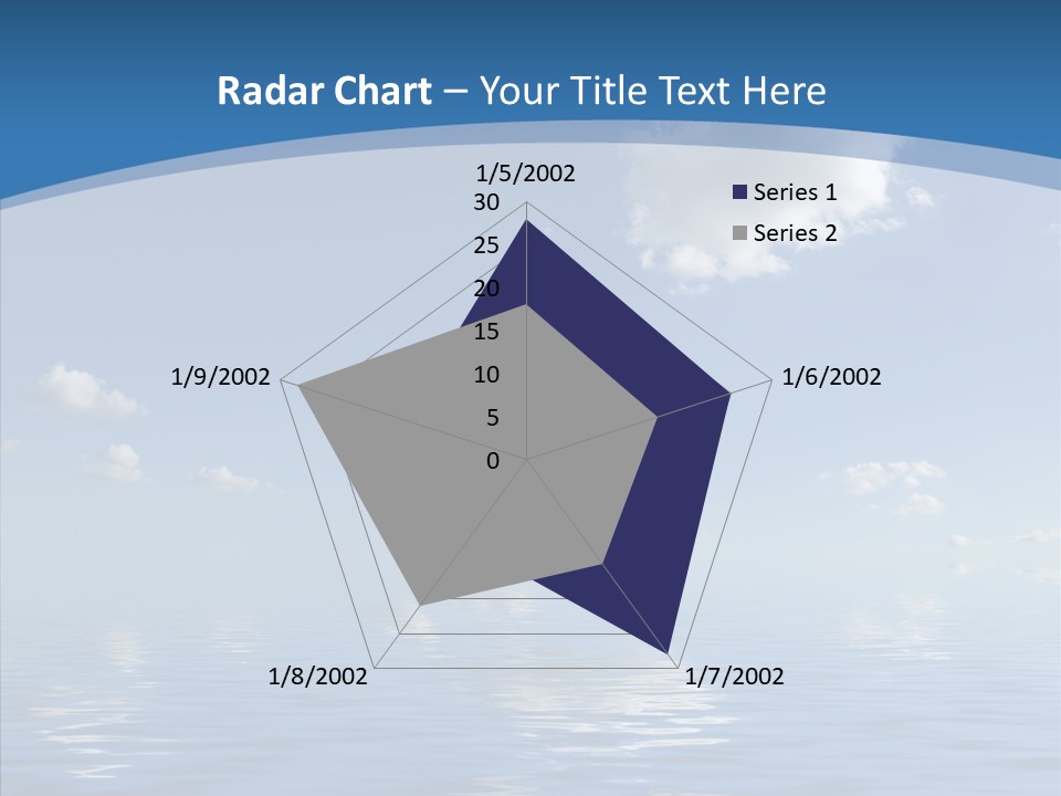 Beach Scenics Weather PowerPoint Template