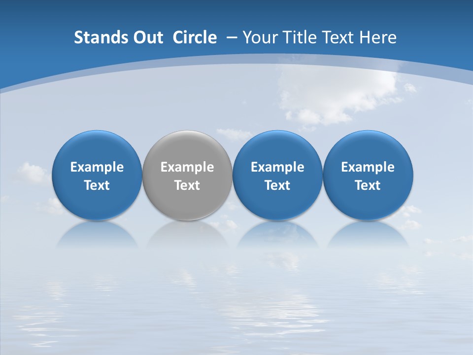 Beach Scenics Weather PowerPoint Template