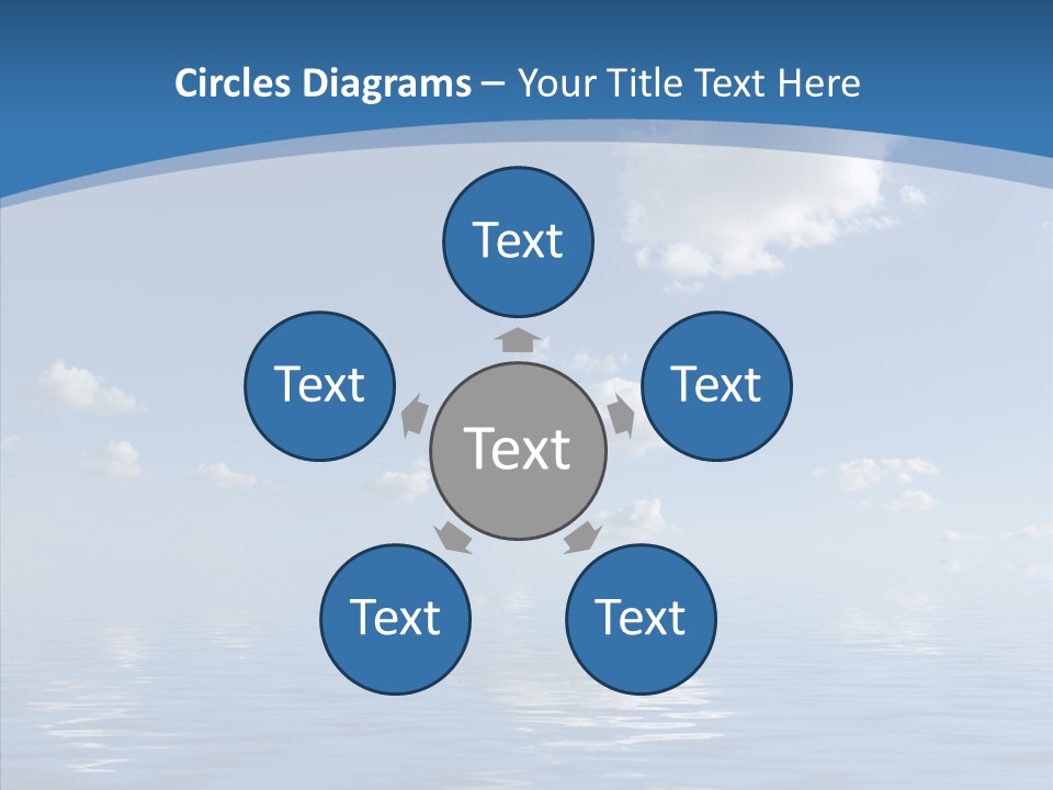 Beach Scenics Weather PowerPoint Template