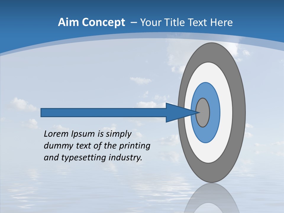 Beach Scenics Weather PowerPoint Template