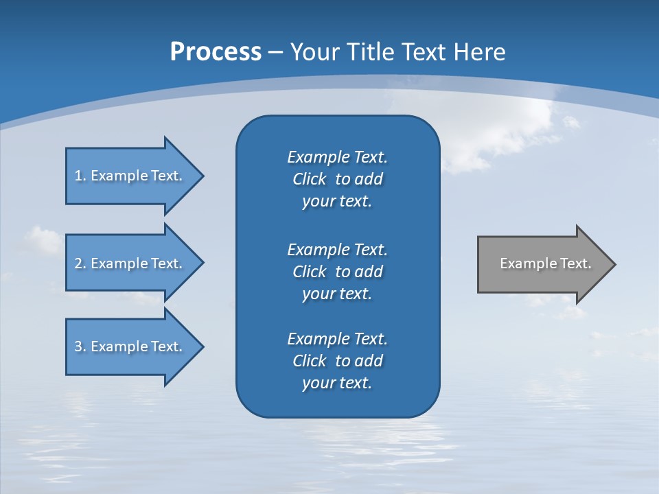 Beach Scenics Weather PowerPoint Template