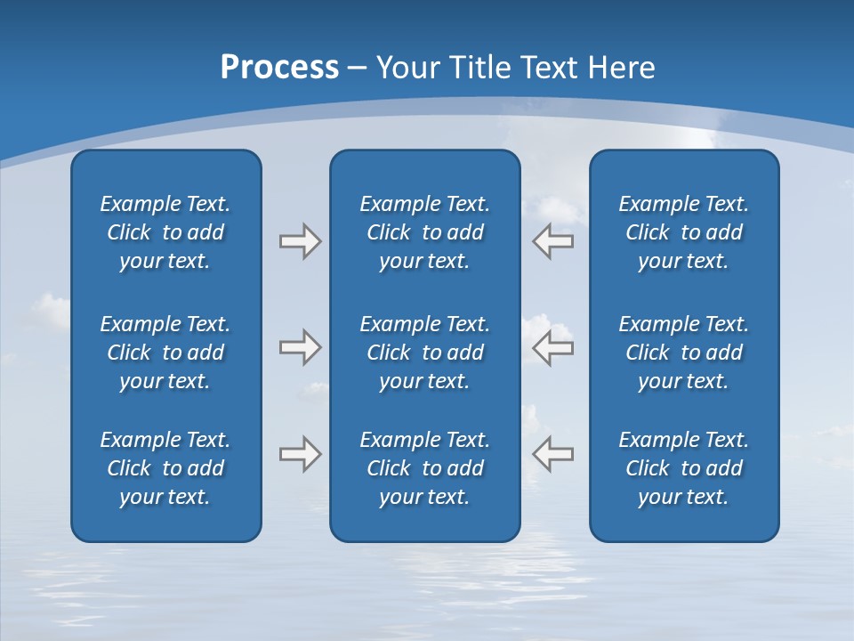Beach Scenics Weather PowerPoint Template